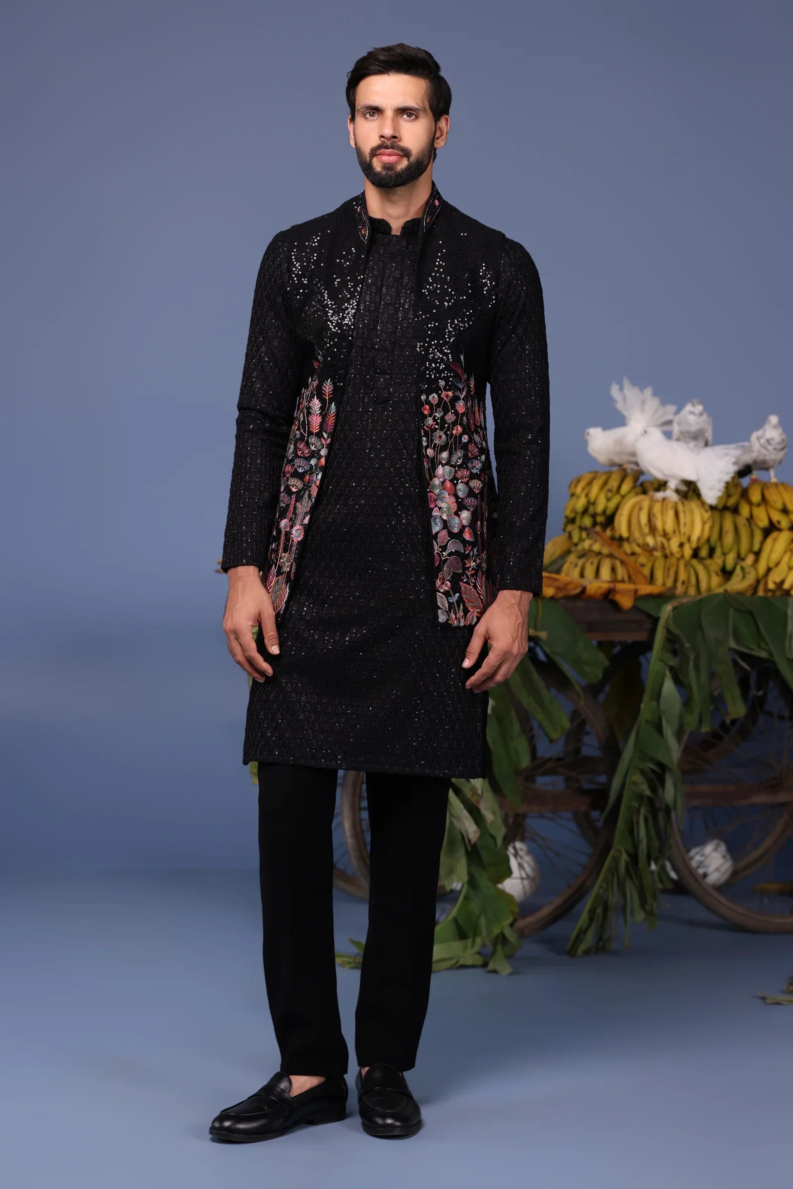 Kurta jacket set