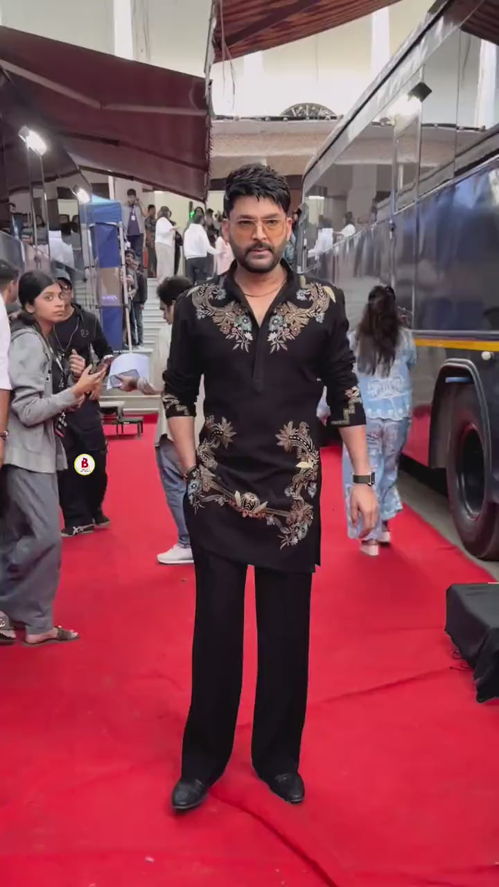 Kapil Sharma Adition Kurta set  With Embroidery