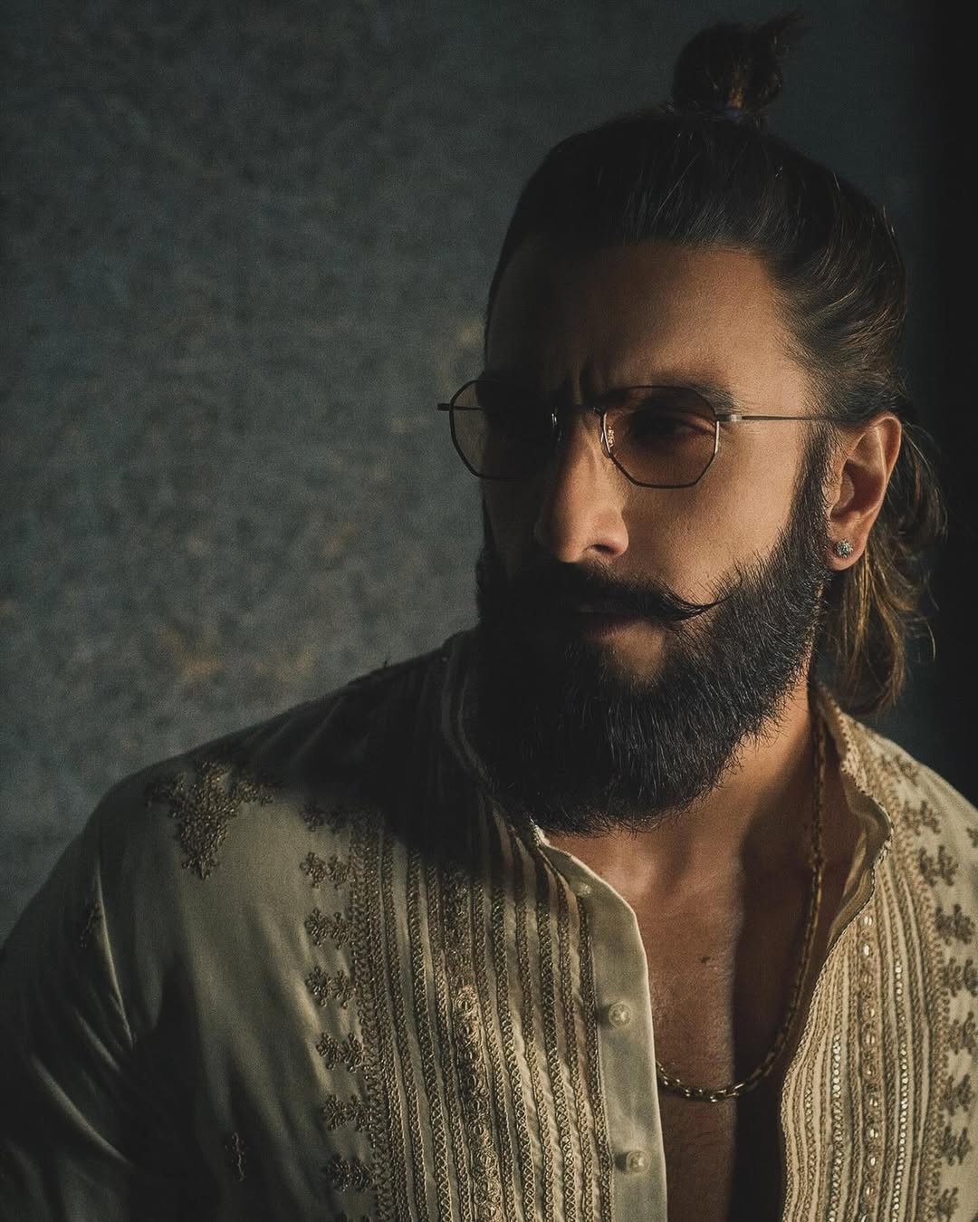 Ranveer Singh Cream Ivory kurta pajama with Embroidery