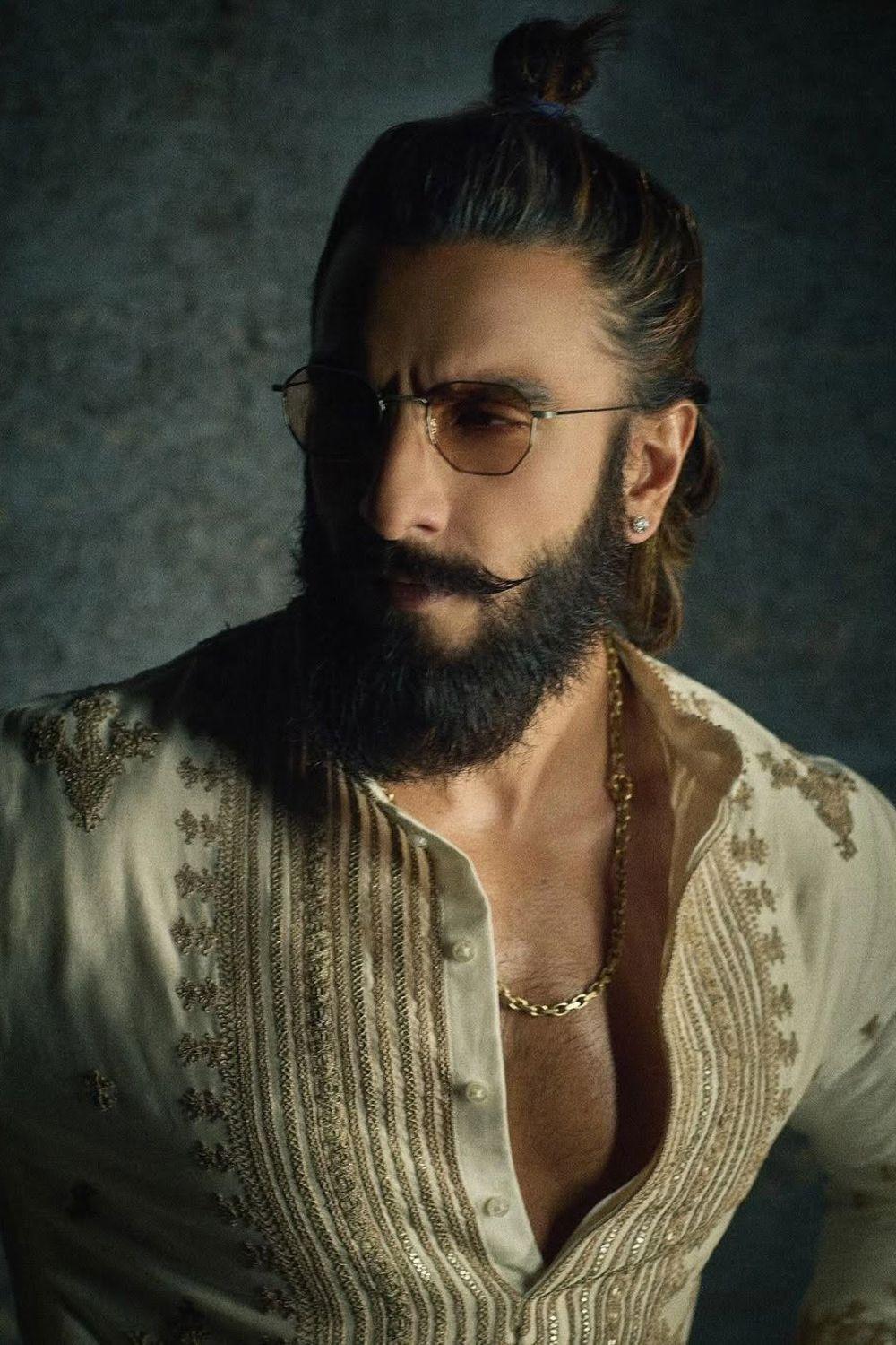 Ranveer Singh Cream Ivory kurta pajama with Embroidery